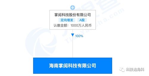 掌閱在海南澄邁布局新科技公司，注冊資本1000萬元助力網(wǎng)絡(luò)文化經(jīng)營